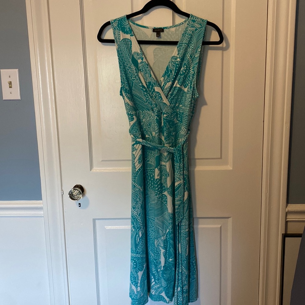 Talbots summer wrap dress